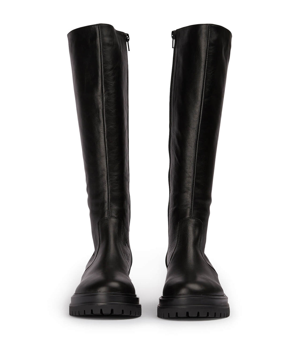 Wanda Black Venice Calf Boots - Tony Bianco Online
