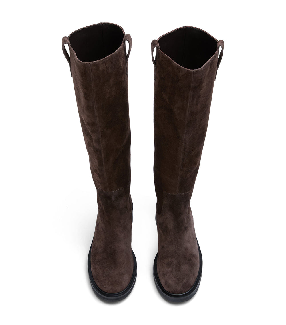Hayes Espresso Suede - Tony Bianco Online