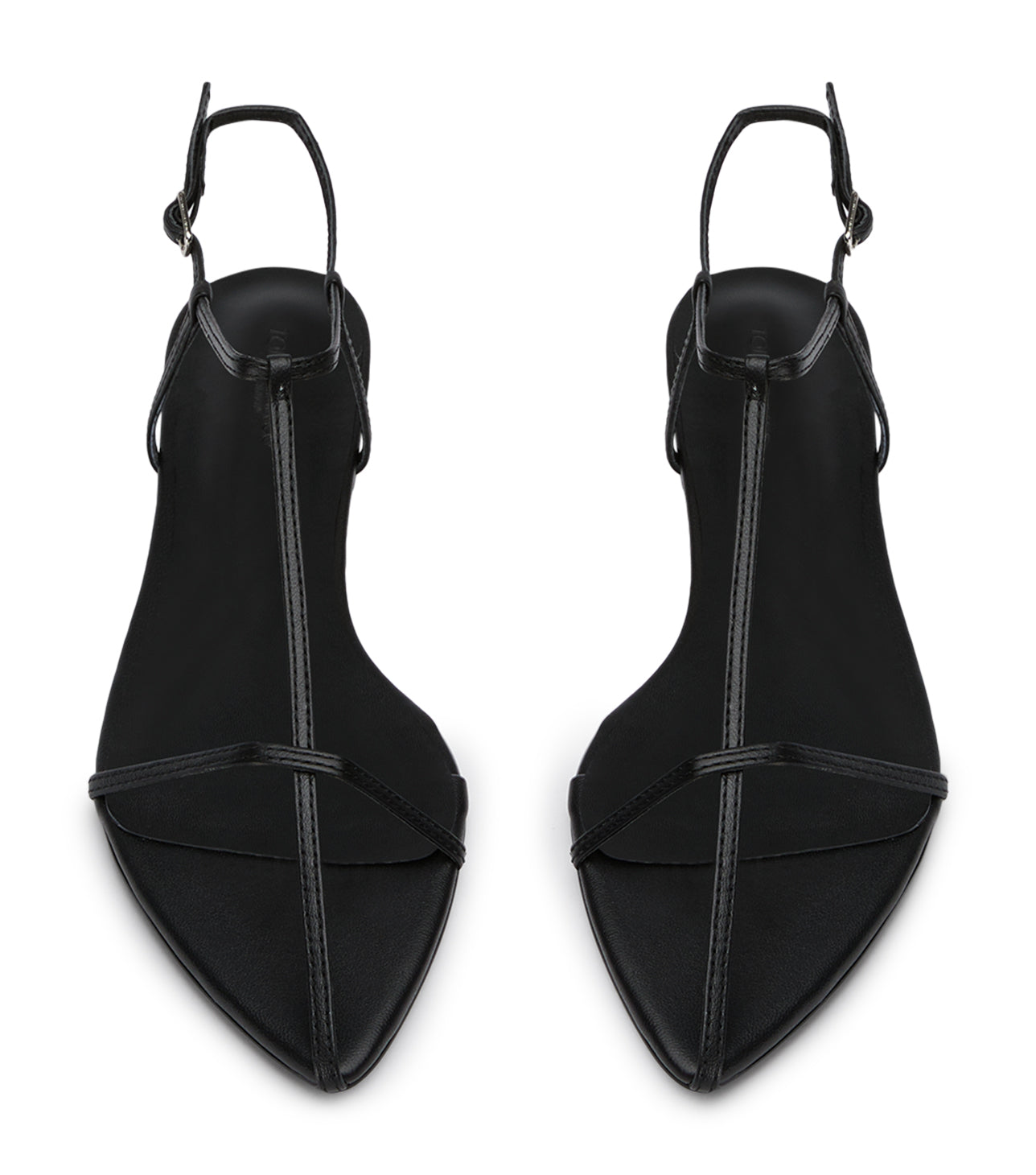 Noho Black Nappa Flats - Tony Bianco Near me