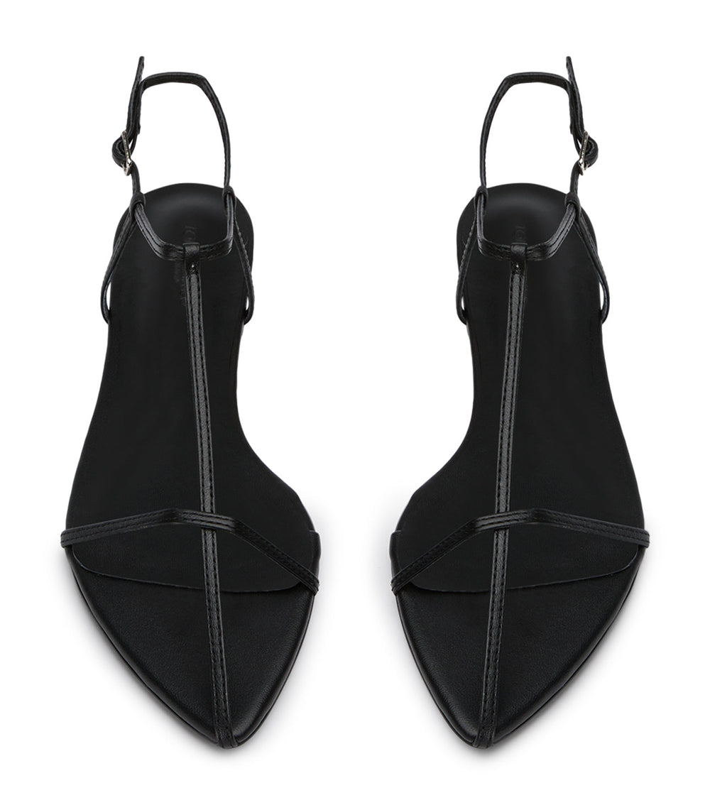 Noho Black Nappa Flats - Tony Bianco Near me