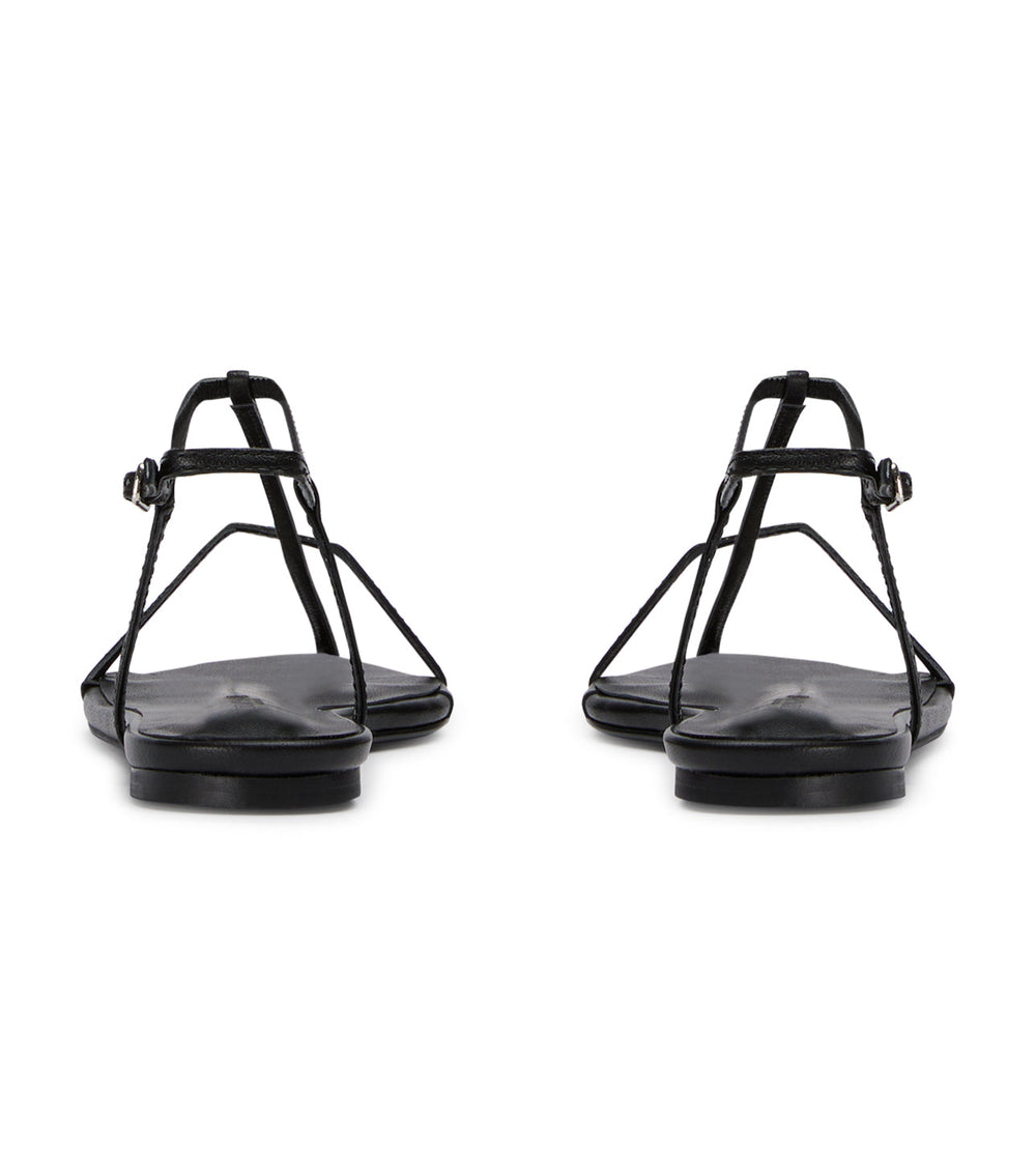 Noho Black Nappa Flats - Tony Bianco Near me