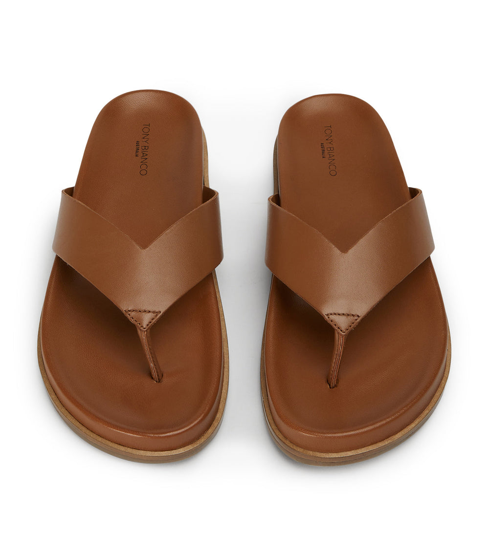 Loop Tan Sandals - Tony Bianco For Sale
