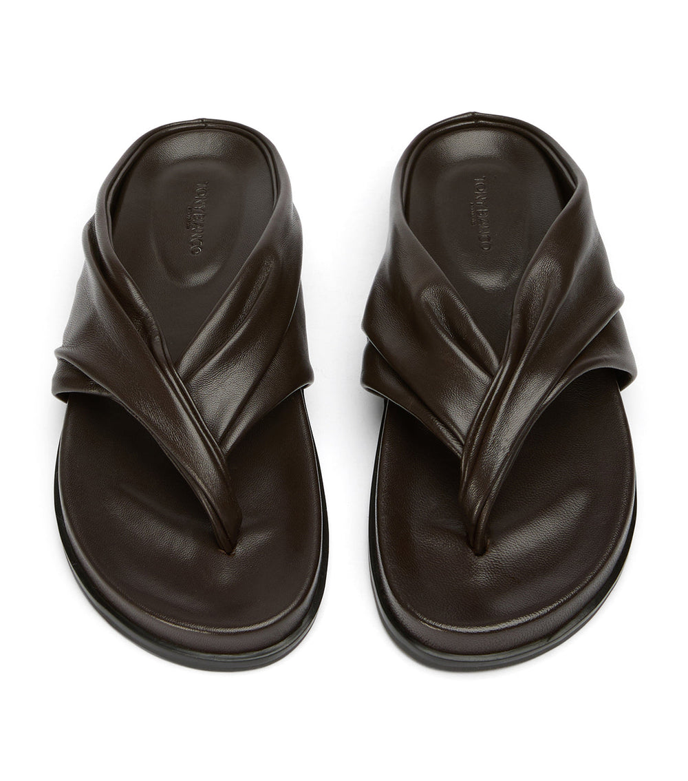 Lavinia Chocolate Nappa - Tony Bianco Sale