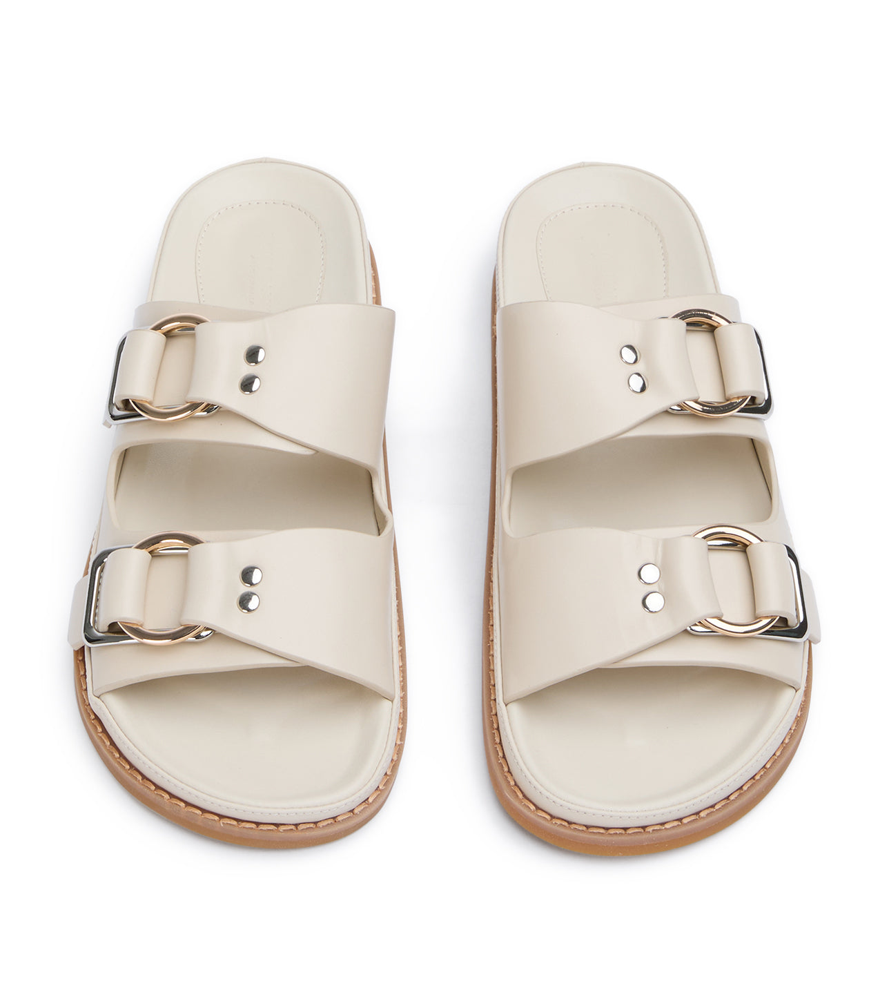 Hunter Vanilla Capretto Sandals - Tony Bianco US