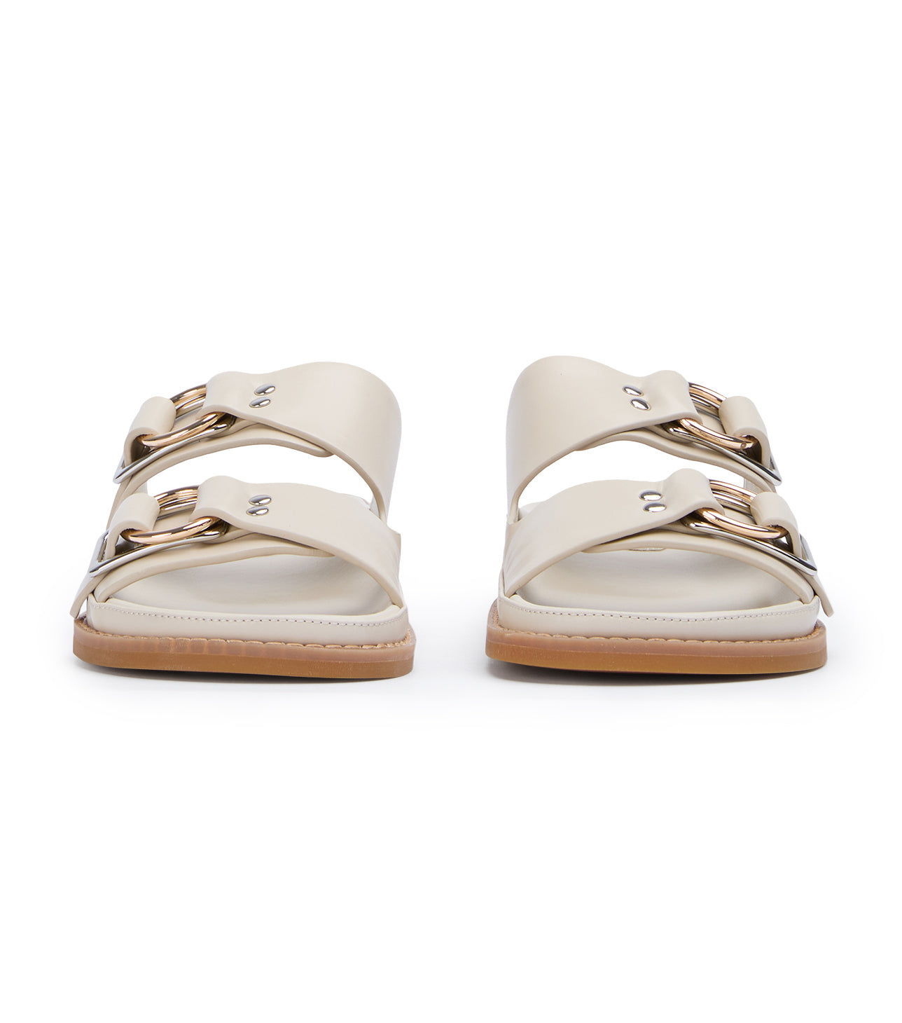 Hunter Vanilla Capretto Sandals - Tony Bianco US