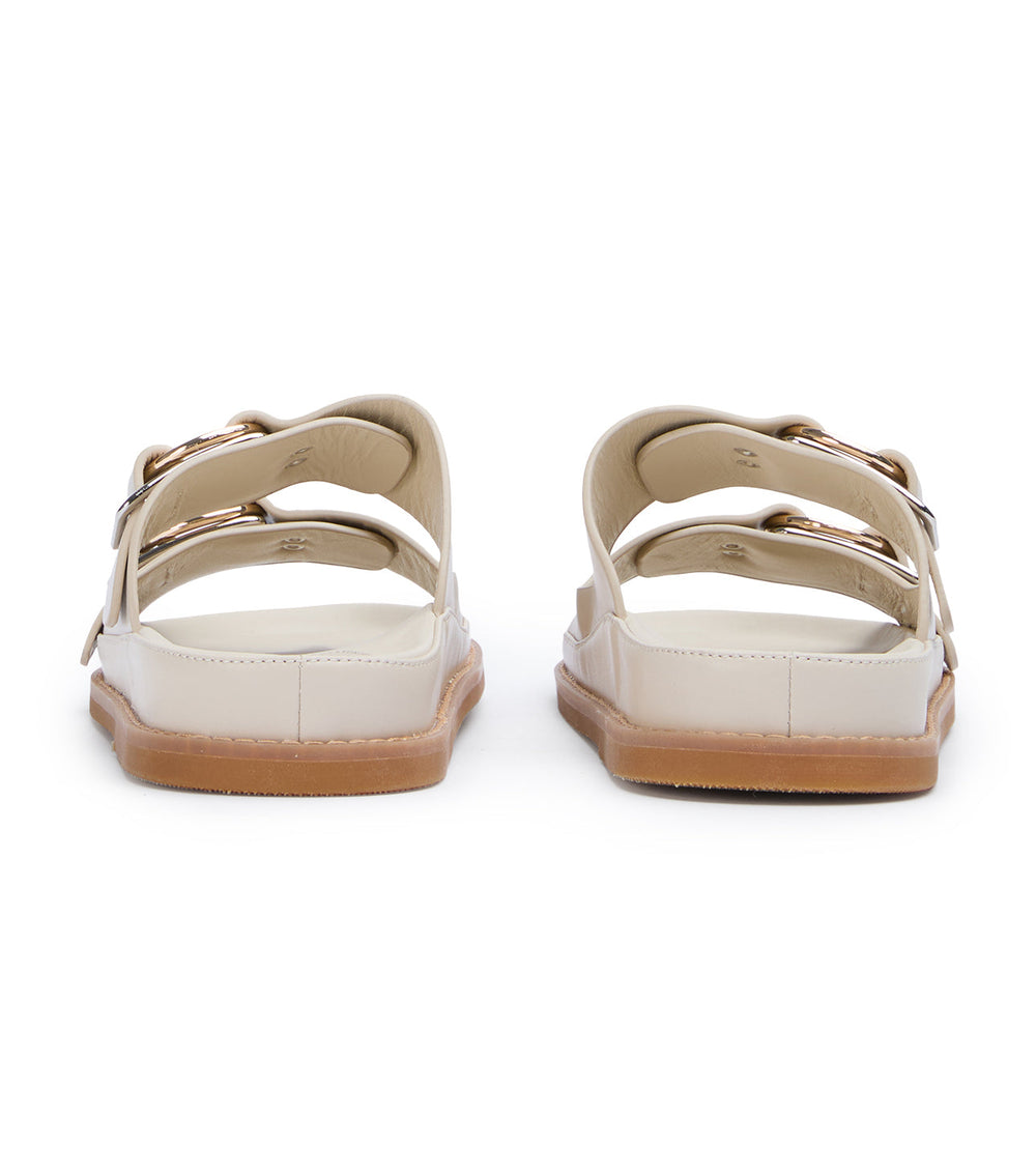 Hunter Vanilla Capretto Sandals - Tony Bianco US