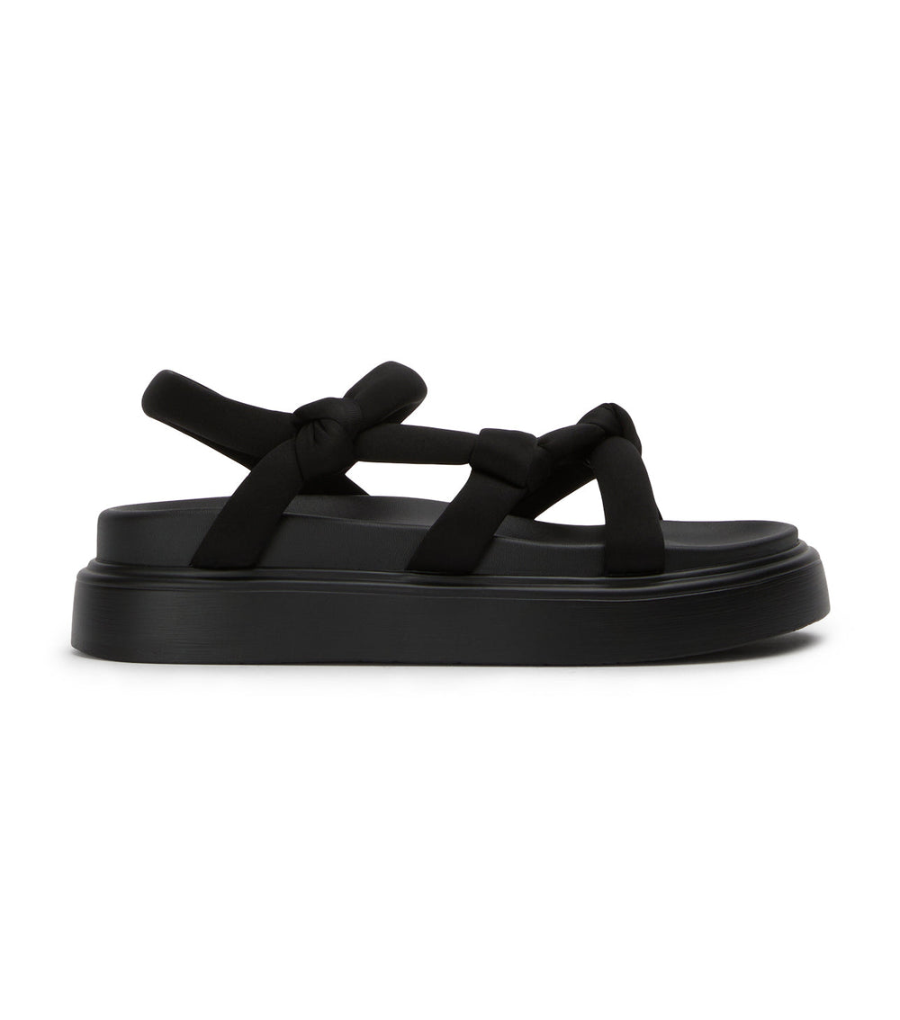 Jasper Black Scuba Sandals - Tony Bianco Sale