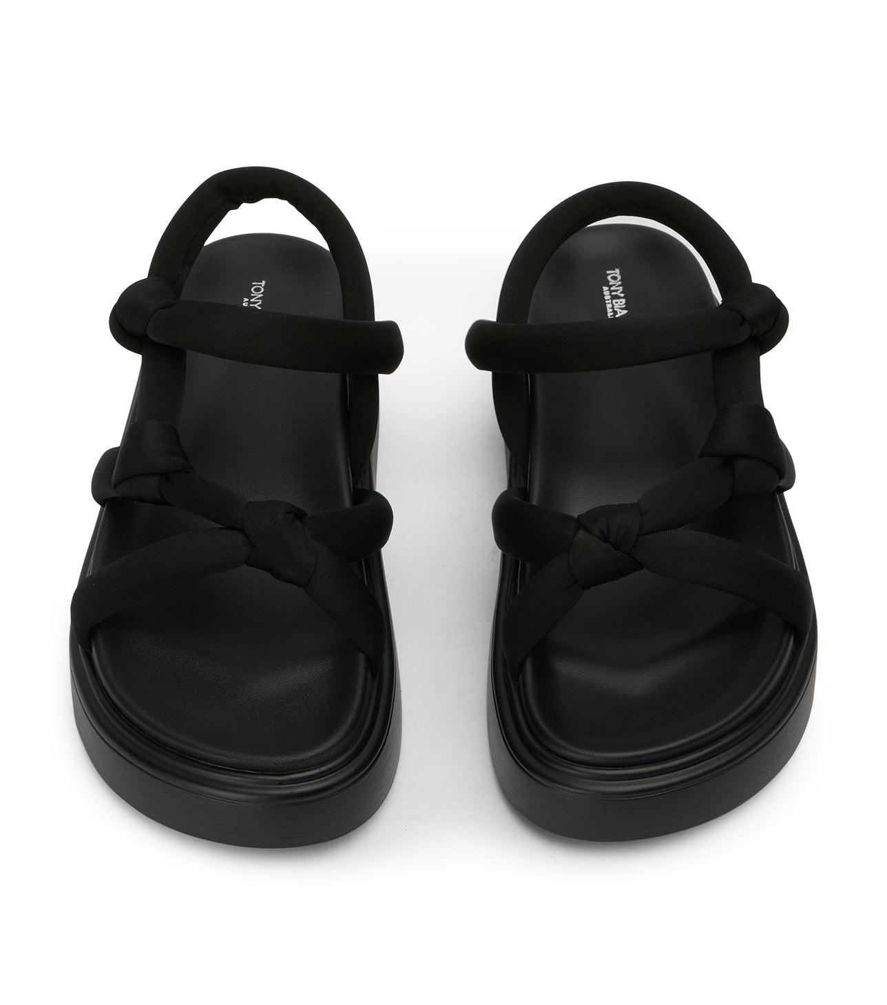 Jasper Black Scuba Sandals - Tony Bianco Sale