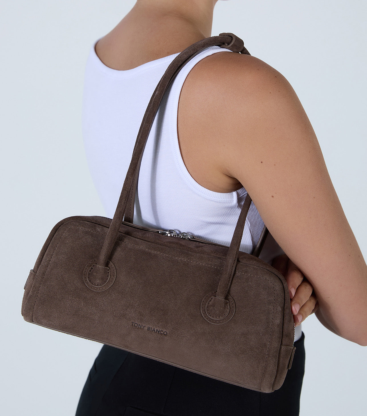 Soho Espresso Suede - Tony Bianco For Sale
