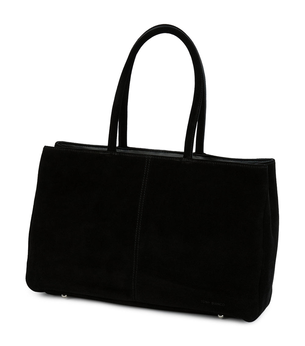 Evie Black Suede - Tony Bianco Discount