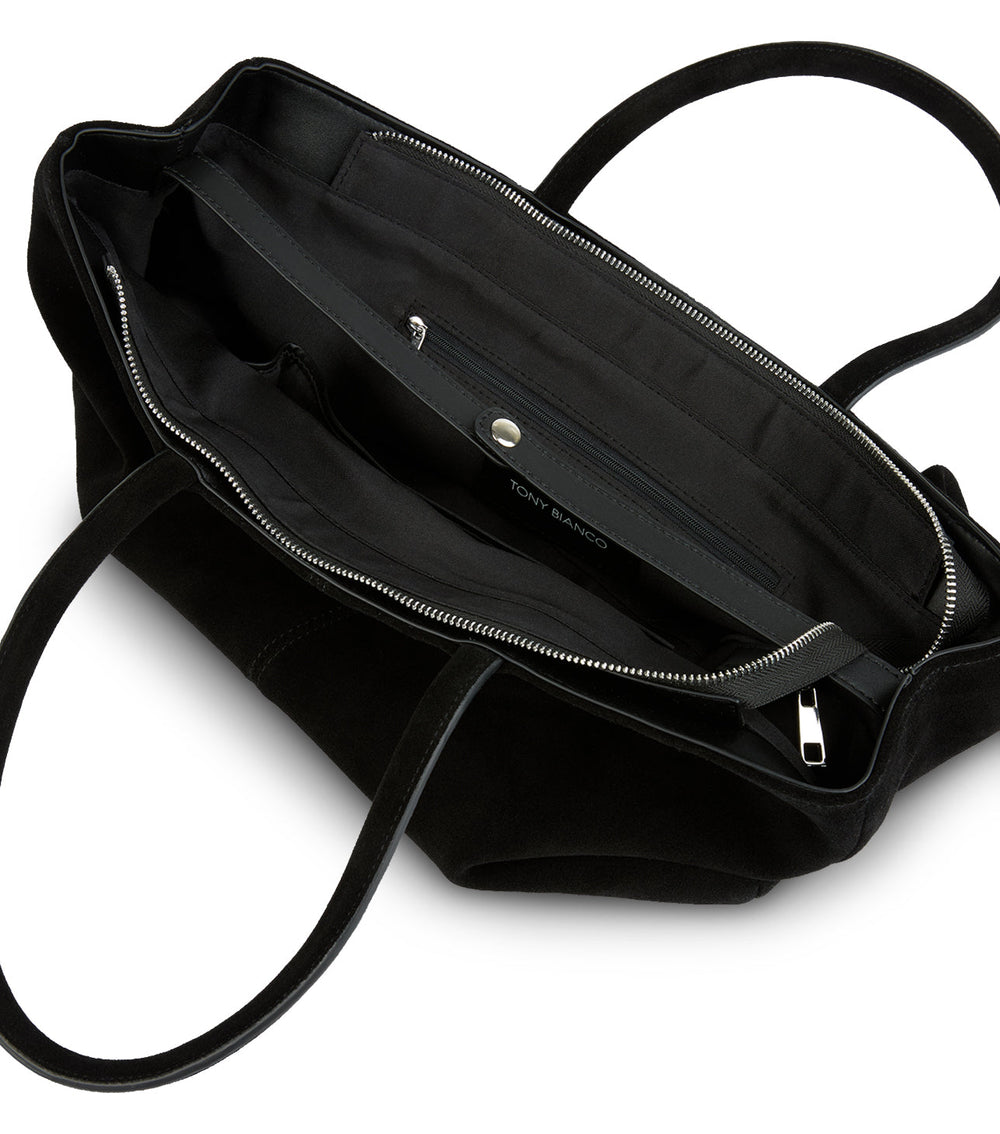 Evie Black Suede - Tony Bianco Discount