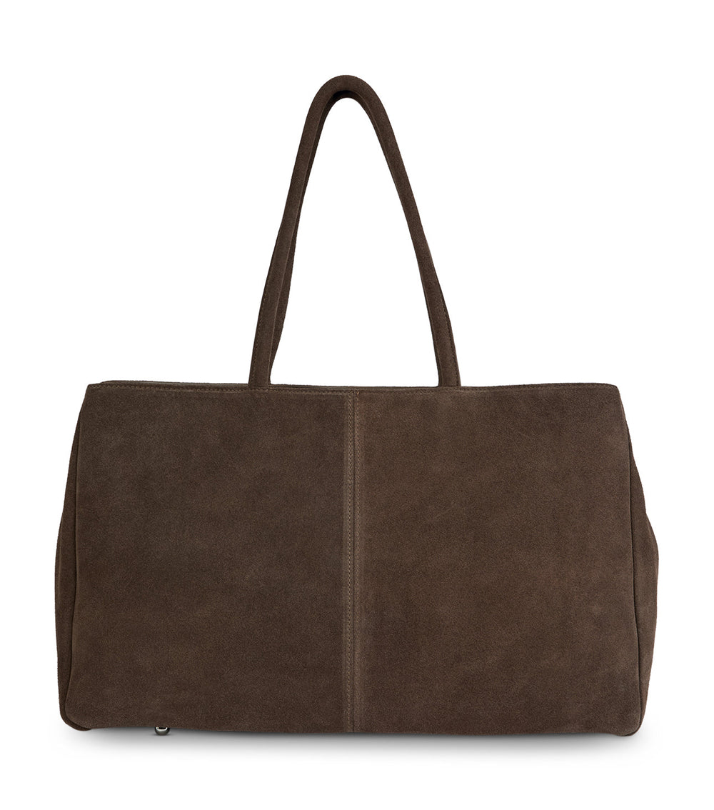 Evie Espresso Suede - Tony Bianco On Sale