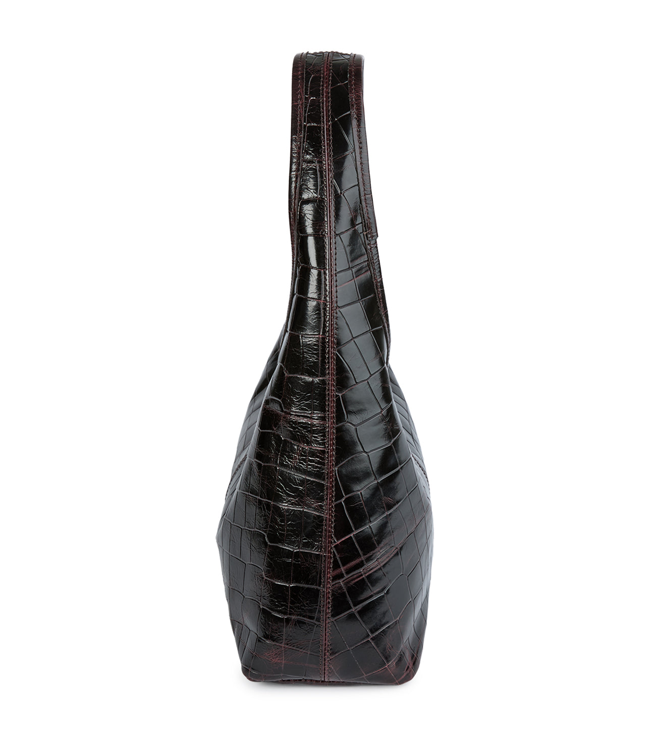 Lula Burgundy Croc Shine - Tony Bianco Sale