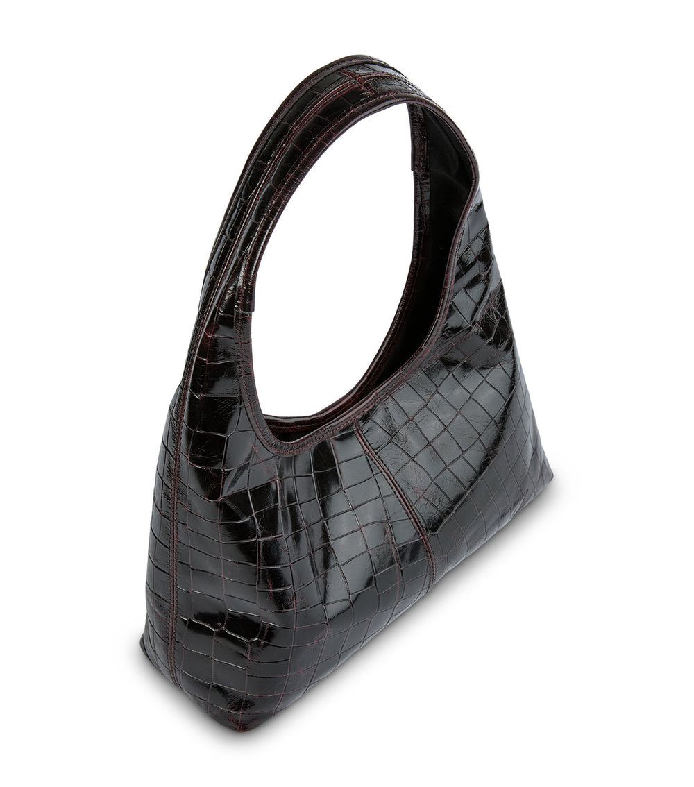 Lula Burgundy Croc Shine - Tony Bianco Sale