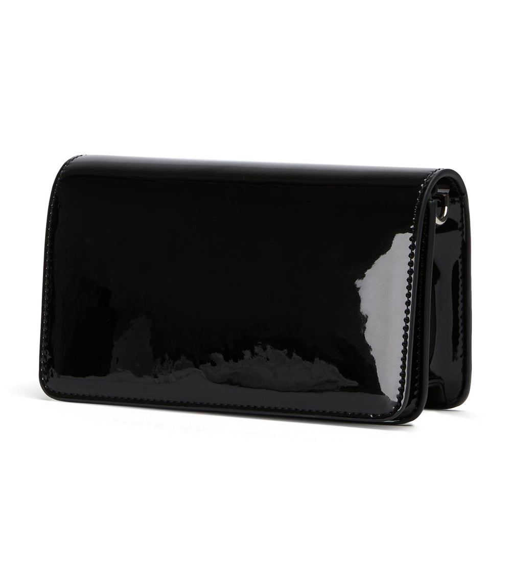 Mags Black Patent Shoulder Bag - Tony Bianco On Sale