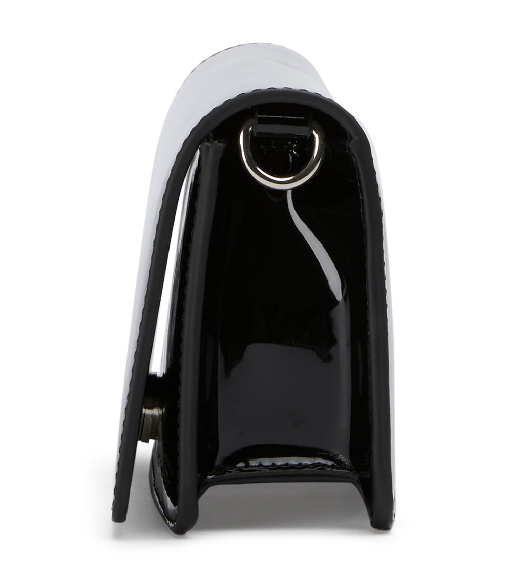 Mags Black Patent Shoulder Bag - Tony Bianco On Sale