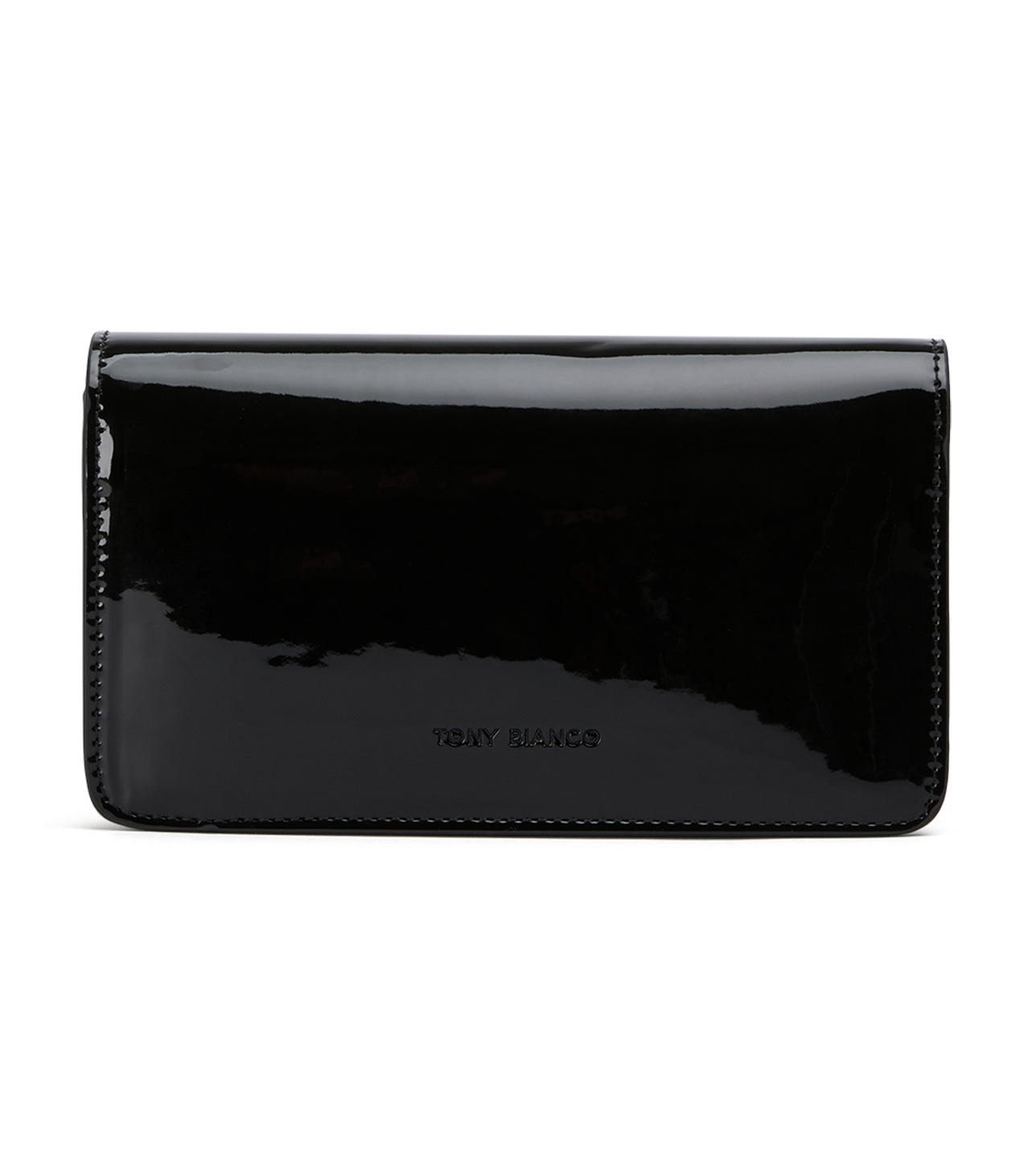 Mags Black Patent Shoulder Bag - Tony Bianco On Sale
