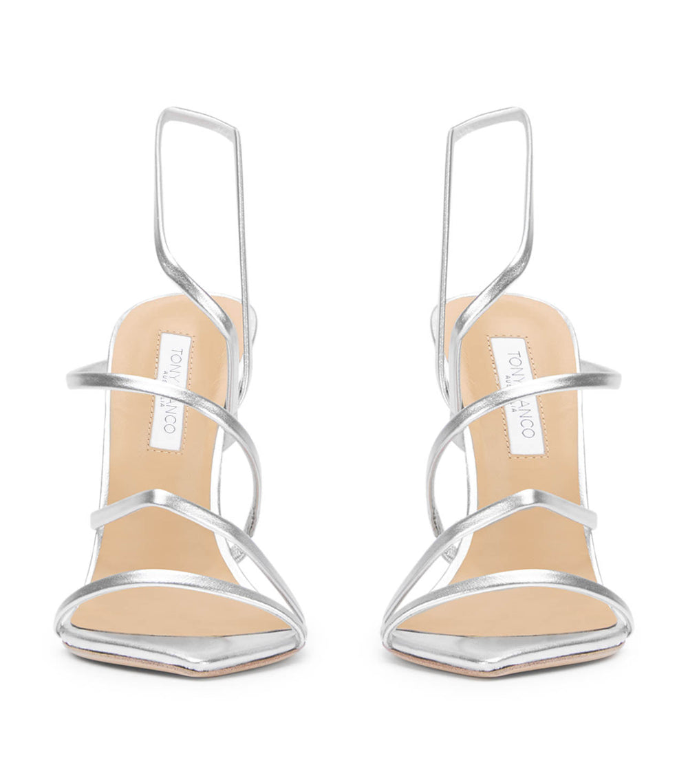 Milana Silver Nappa Metallic - Tony Bianco Online