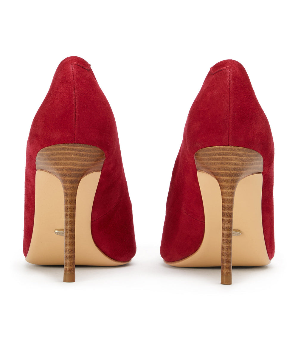 Niki Scarlet Suede - Tony Bianco Discount