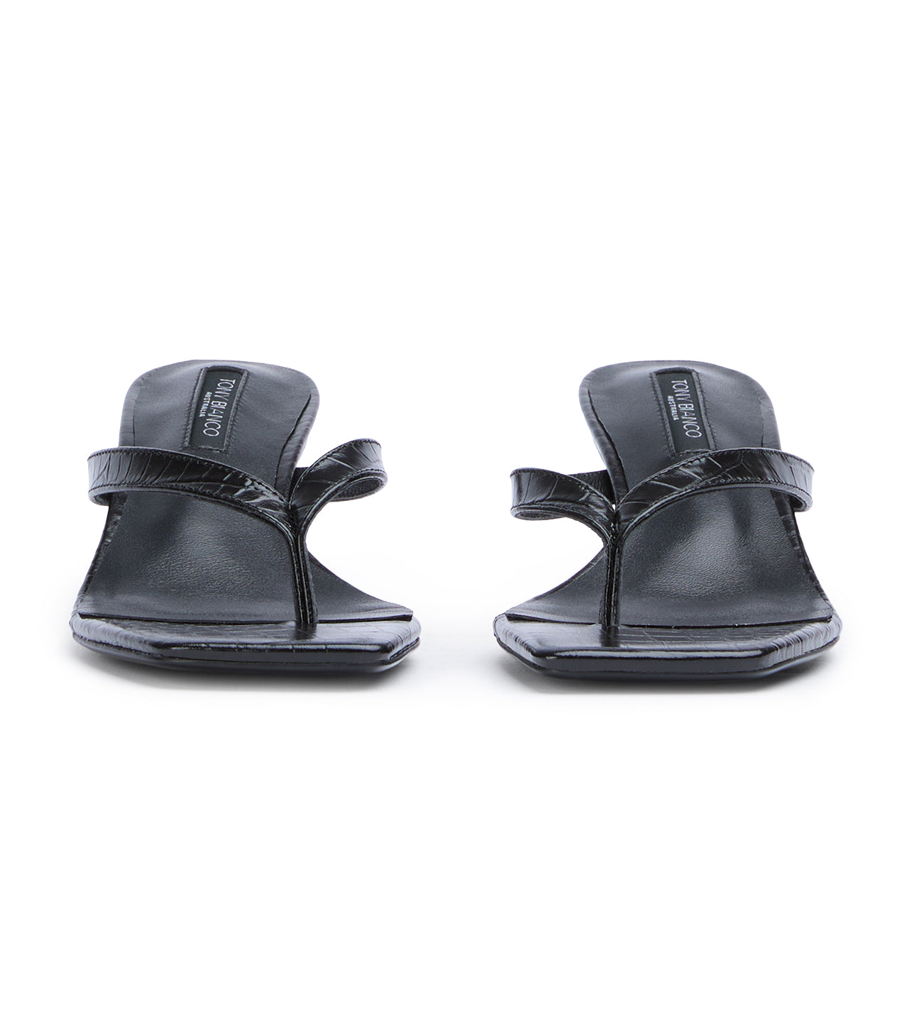 Topaz Black Croc - Tony Bianco Near me