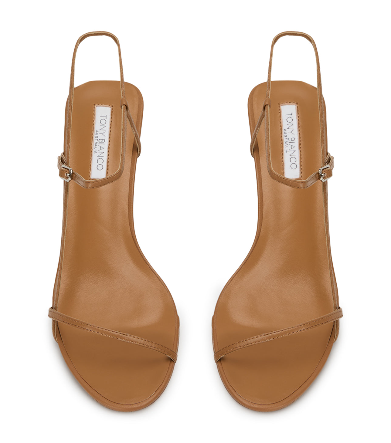 Caprice Tan Nappa Heels - Tony Bianco Discount