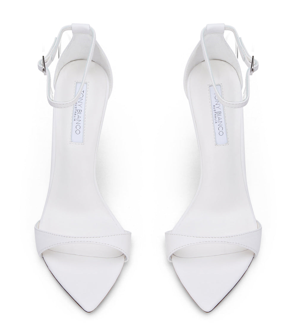 Martini White Nappa - Tony Bianco For Sale