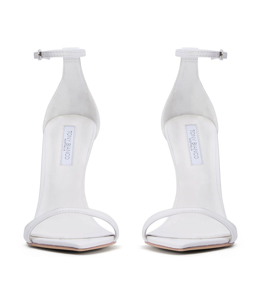Martini White Nappa - Tony Bianco For Sale