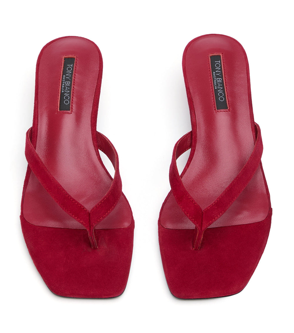 Annie Scarlet Suede - Tony Bianco Outlet