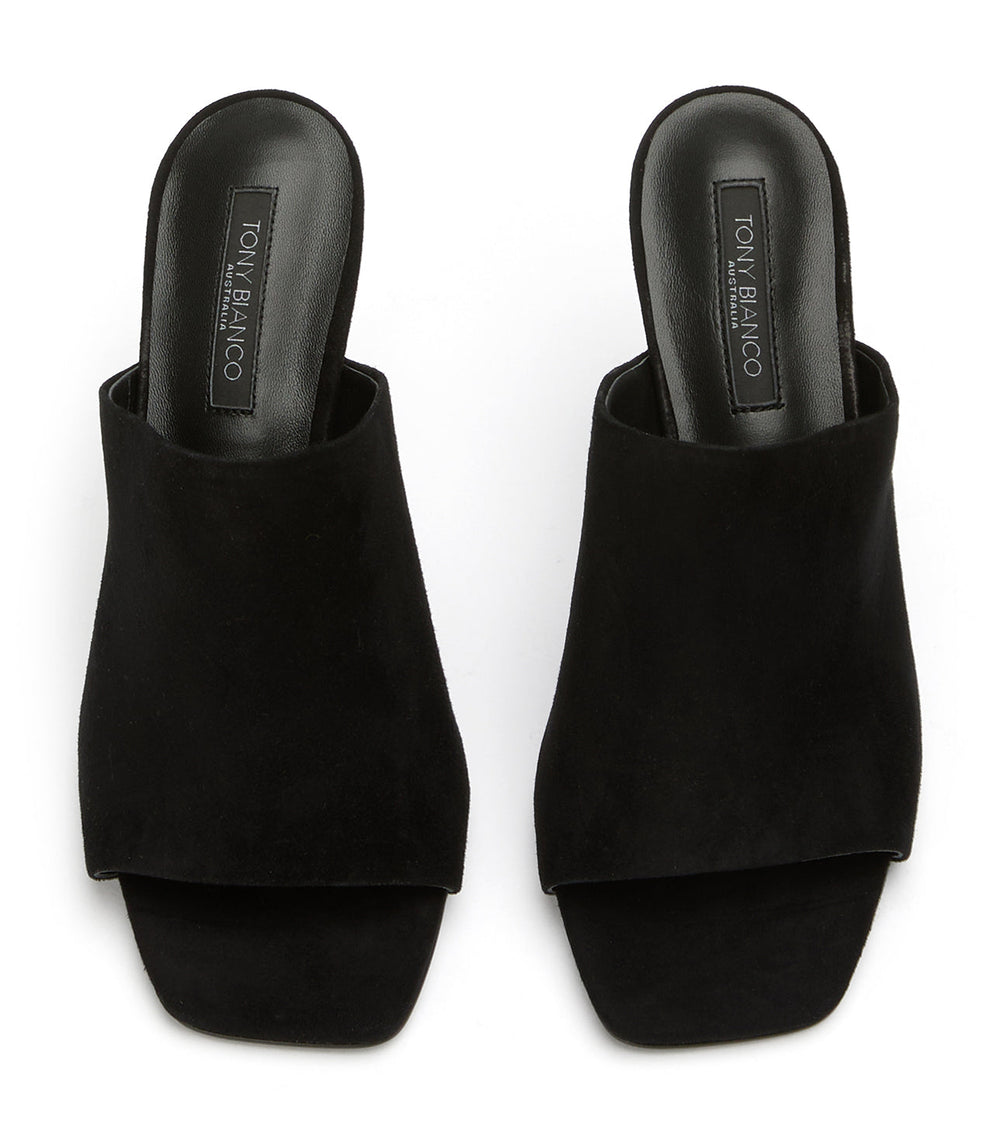 Mustang Black Suede - Tony Bianco Outlet