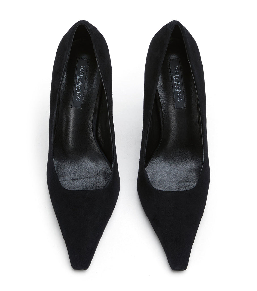 Swish Black Suede - Tony Bianco Near me