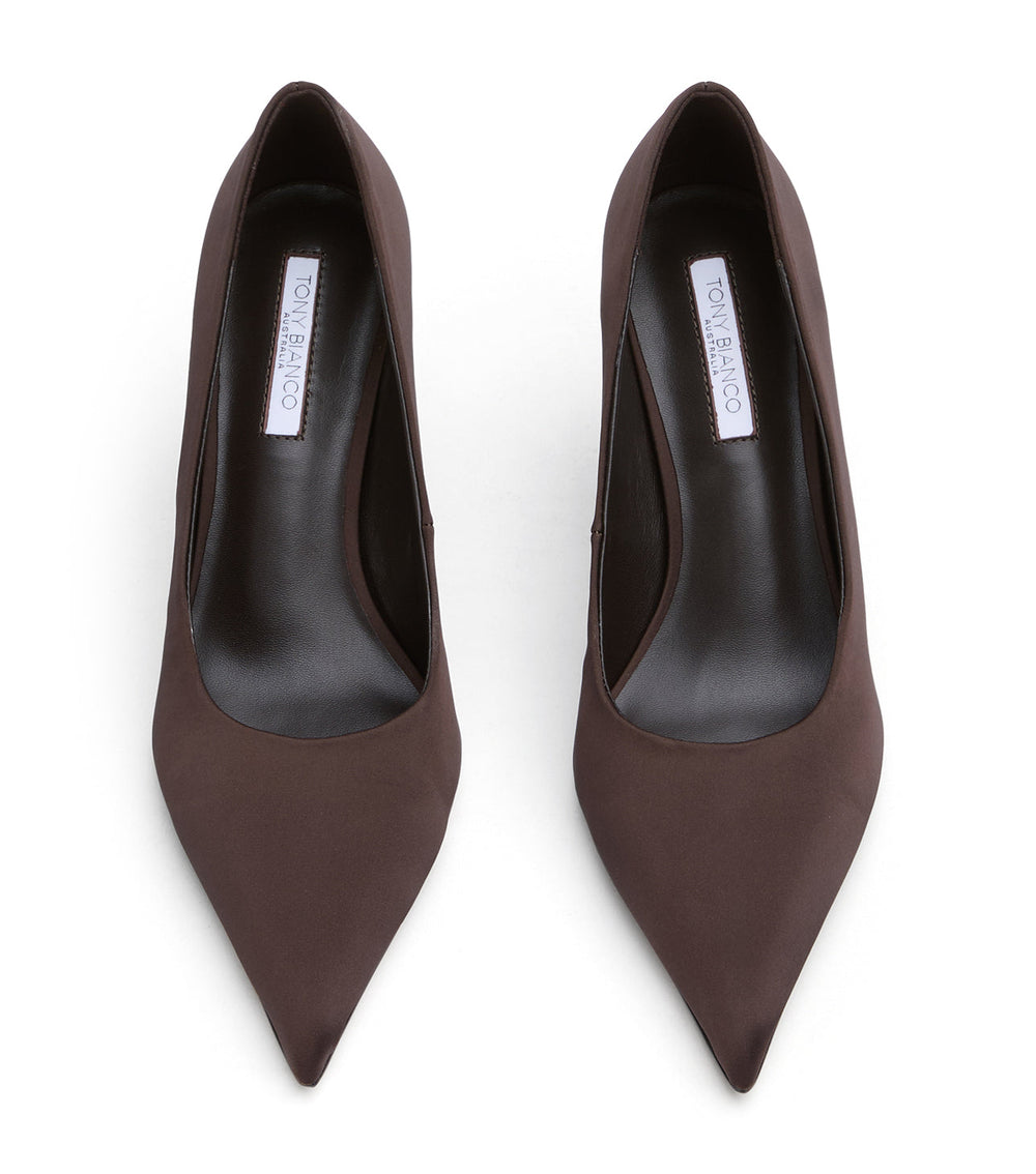 Chloe Choc Satin - Tony Bianco Sale