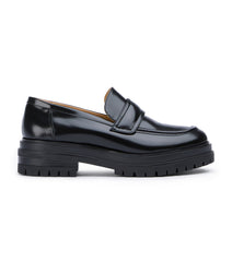 Wiz Black Hi Shine Casual Shoes - Tony Bianco On Sale