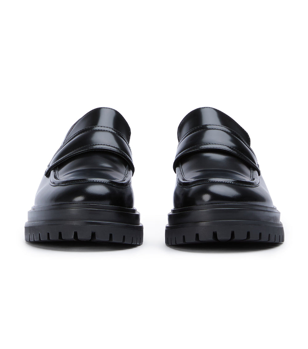 Wiz Black Hi Shine Casual Shoes - Tony Bianco On Sale