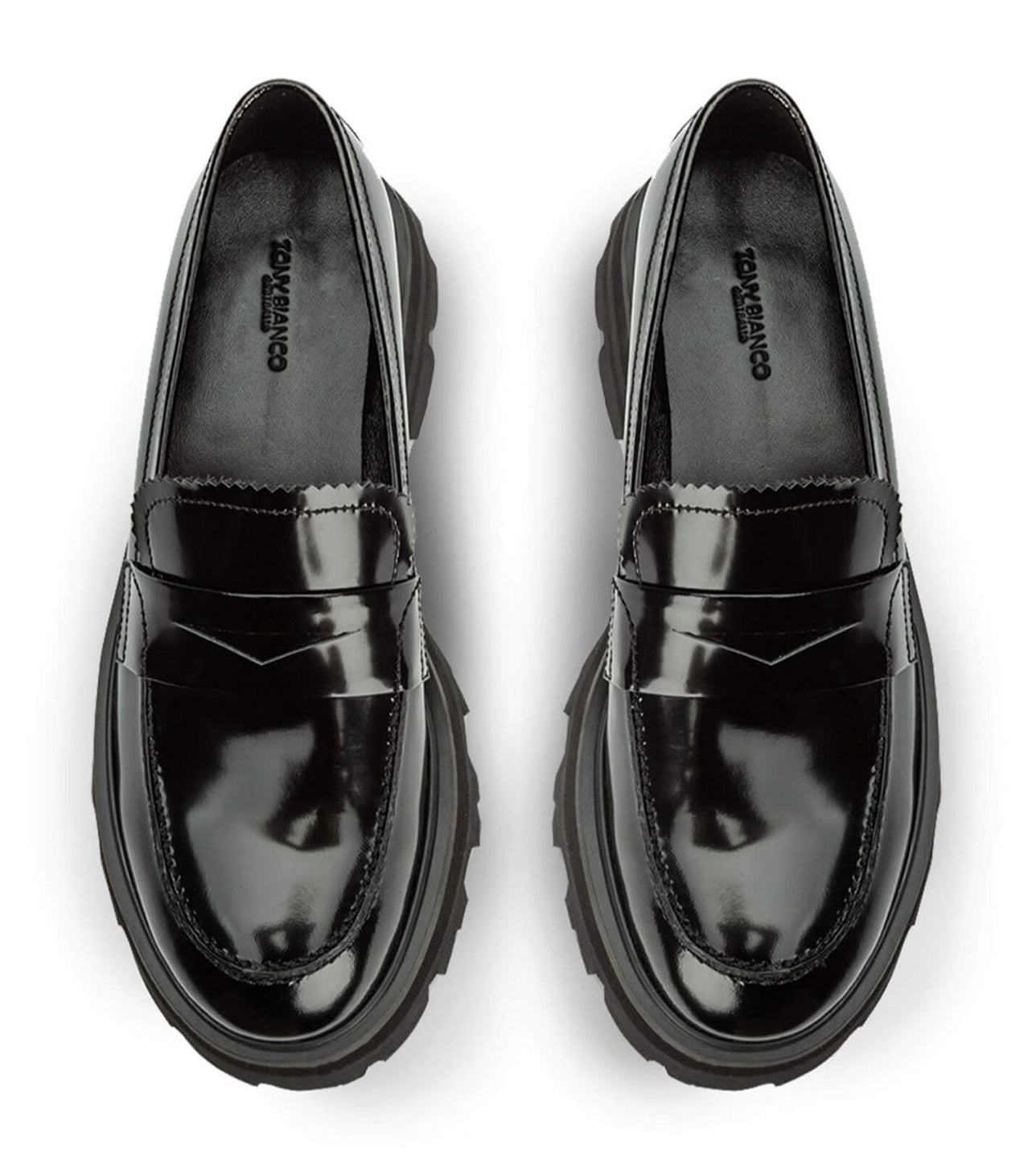 Axell Black Hi Shine Casual Shoes - Tony Bianco Online Shop