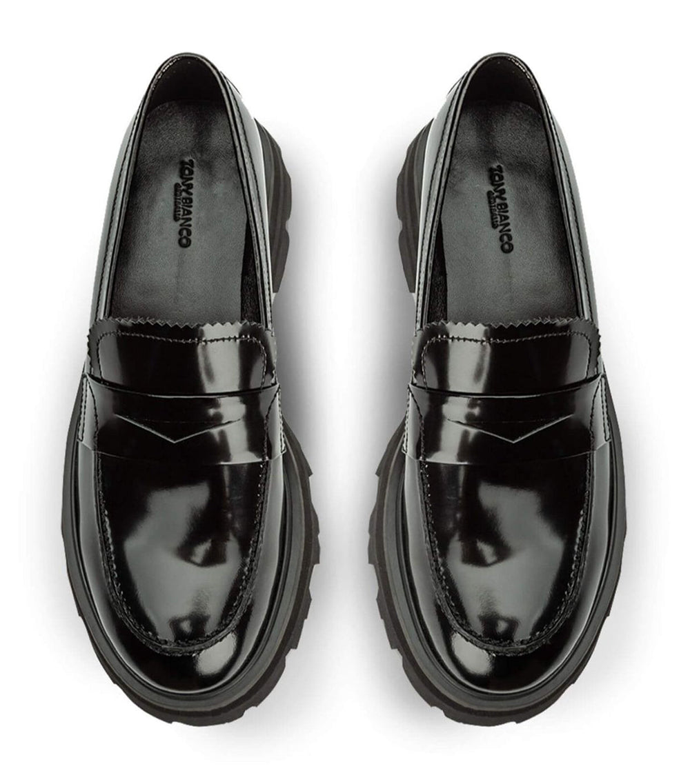 Axell Black Hi Shine Casual Shoes - Tony Bianco Online Shop