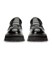 Axell Black Hi Shine Casual Shoes - Tony Bianco Online Shop