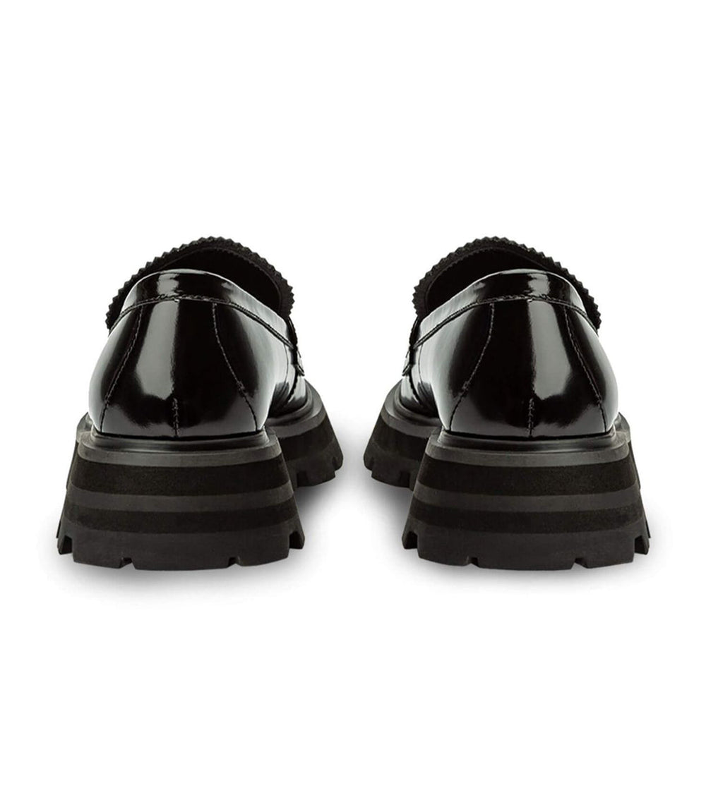 Axell Black Hi Shine Casual Shoes - Tony Bianco Online Shop