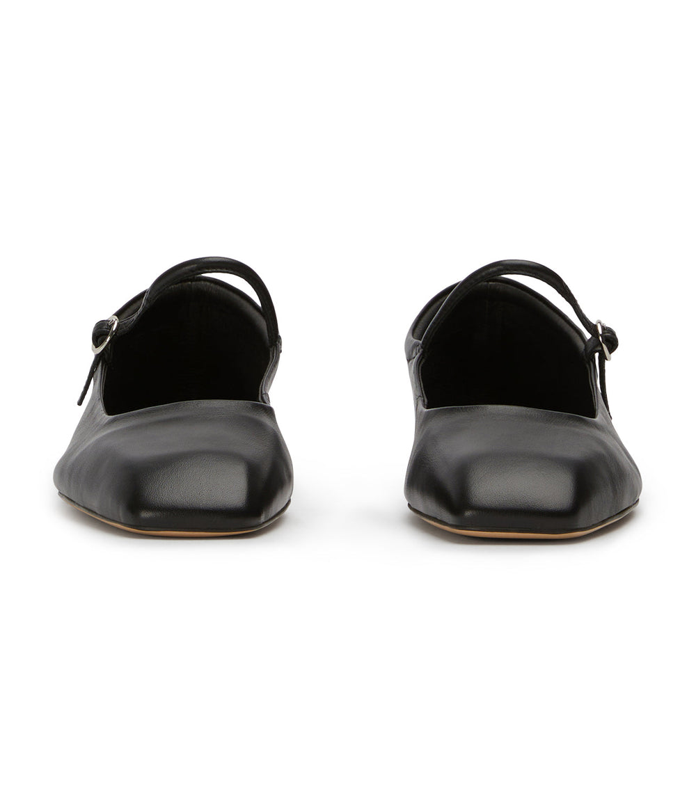 Bambi Black Venice Flats - Tony Bianco Online