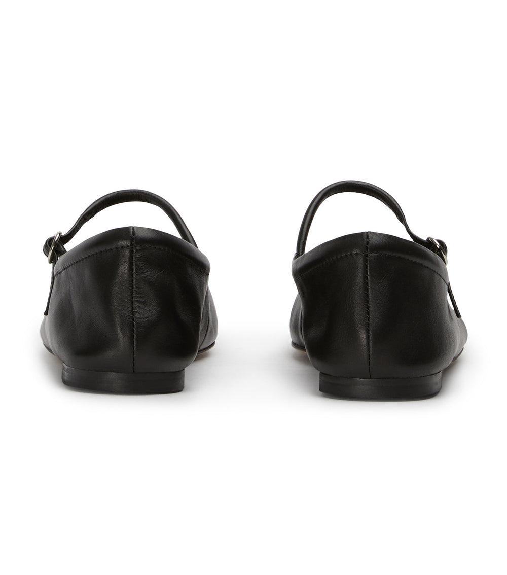 Bambi Black Venice Flats - Tony Bianco Online