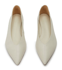 Joop Dove Nappa Flats - Tony Bianco Discount