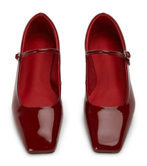 Bambi Bordeaux Patent Flats - Tony Bianco Online