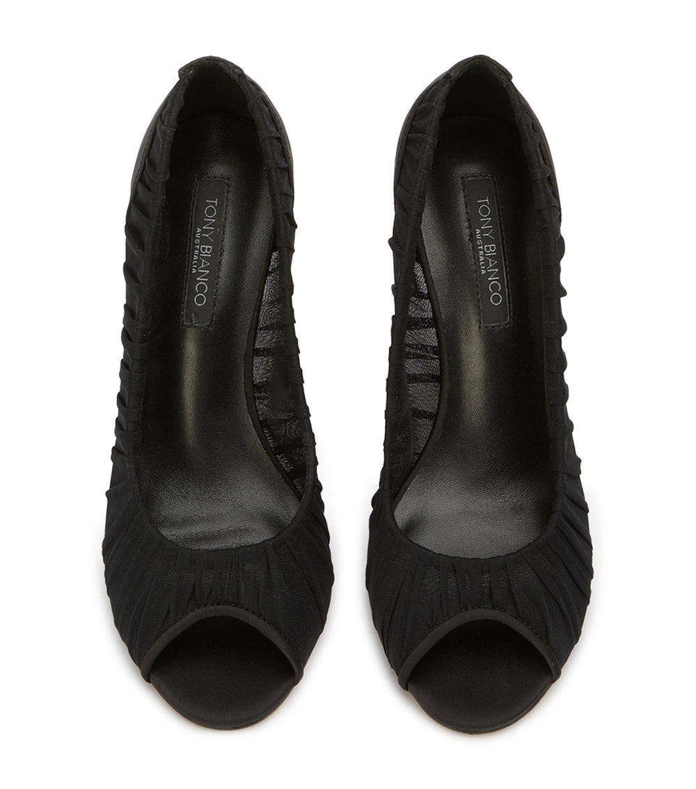 Silvia Black Tulle - Tony Bianco For Sale