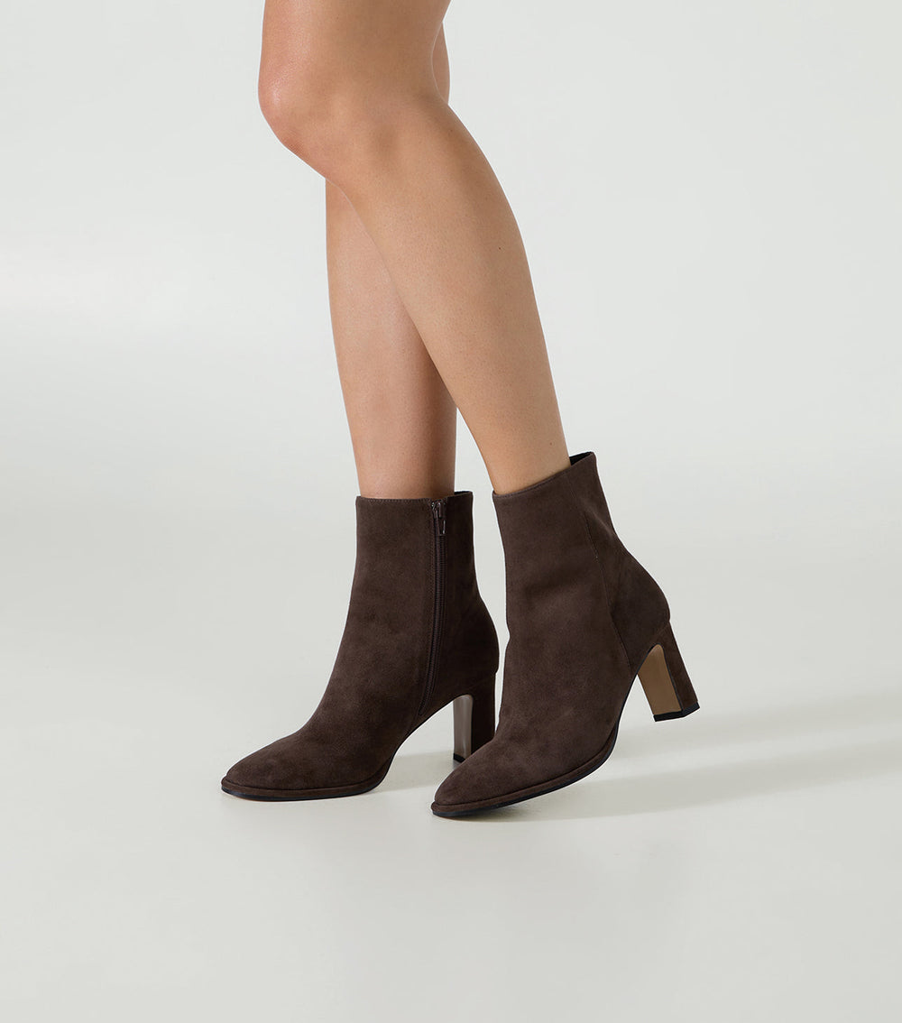 Gemma Espresso Suede - Tony Bianco Sale
