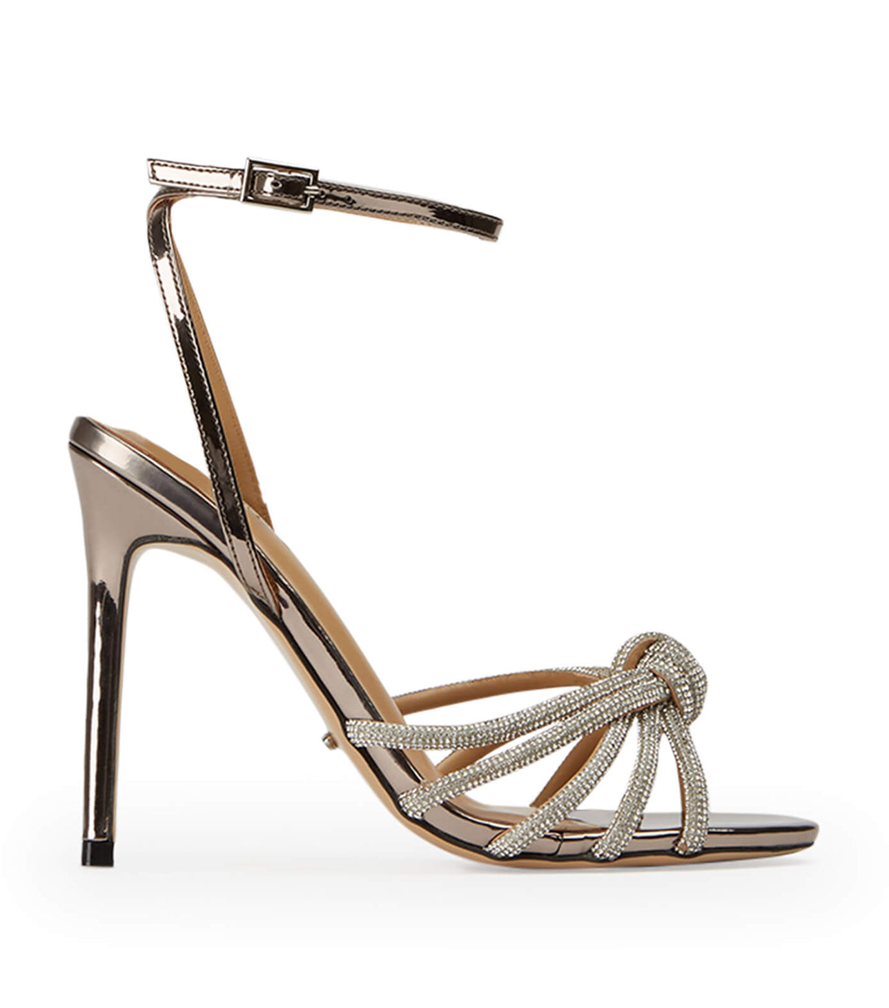 Kyla Gunmetal Shine Heels - Tony Bianco Sale