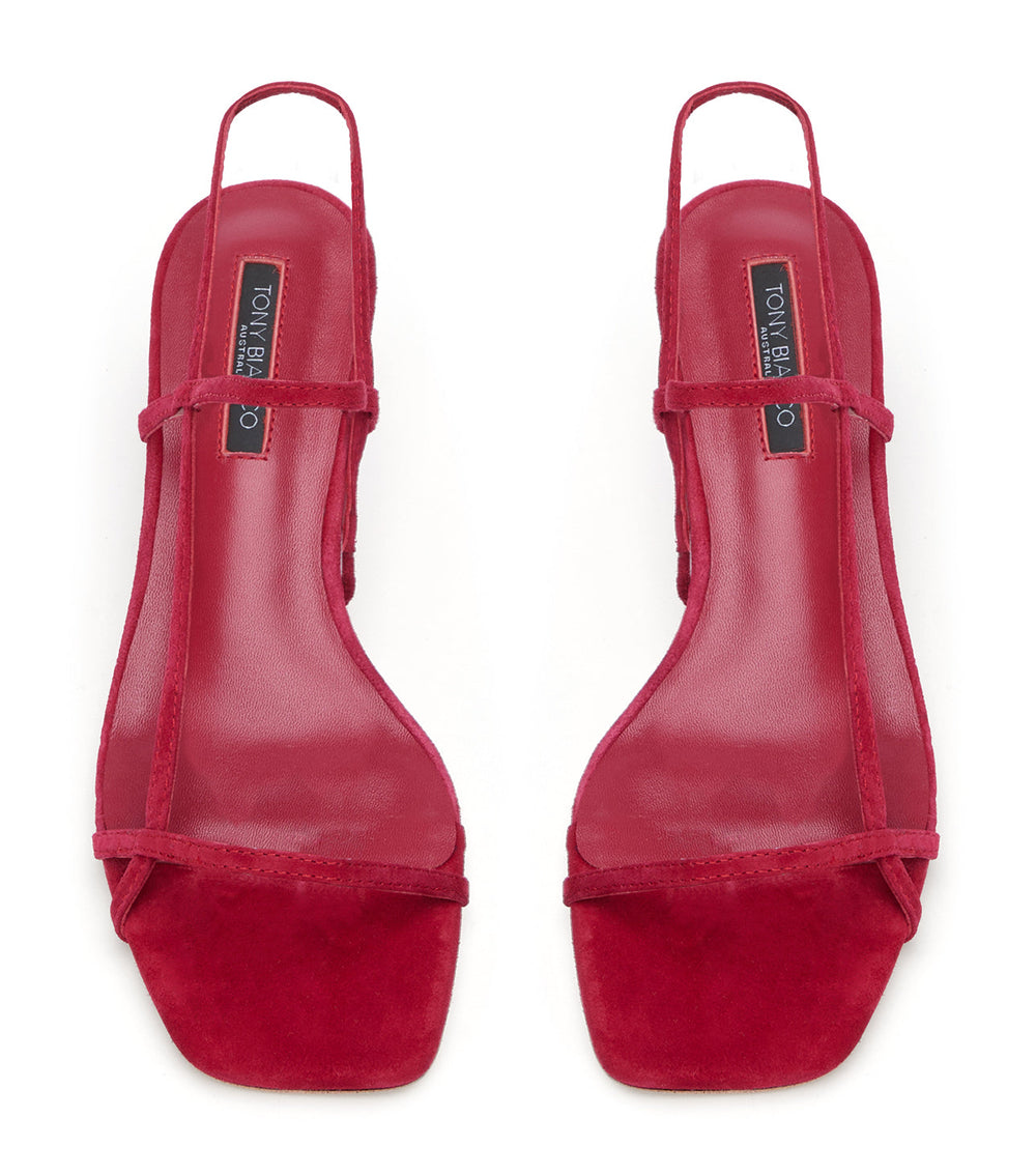Tiffany Scarlet Suede - Tony Bianco Outlet