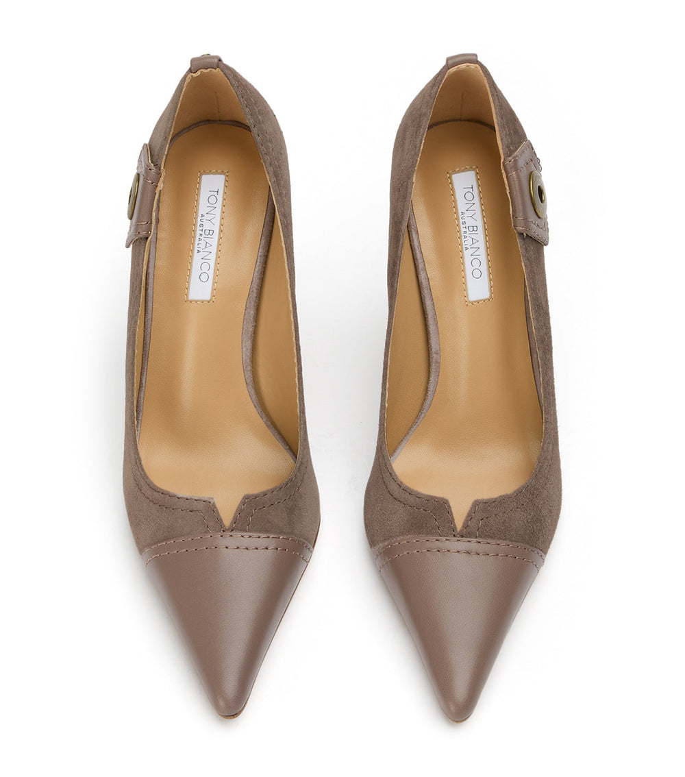 Nessa Ashen Suede/Ashen - Tony Bianco Discount