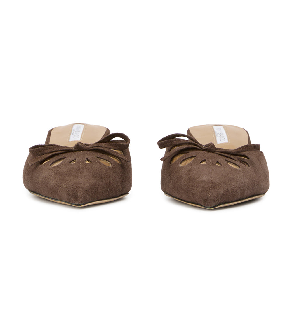 Cammie Espresso Suede - Tony Bianco Outlet