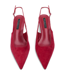 Crush Scarlet Suede - Tony Bianco Online