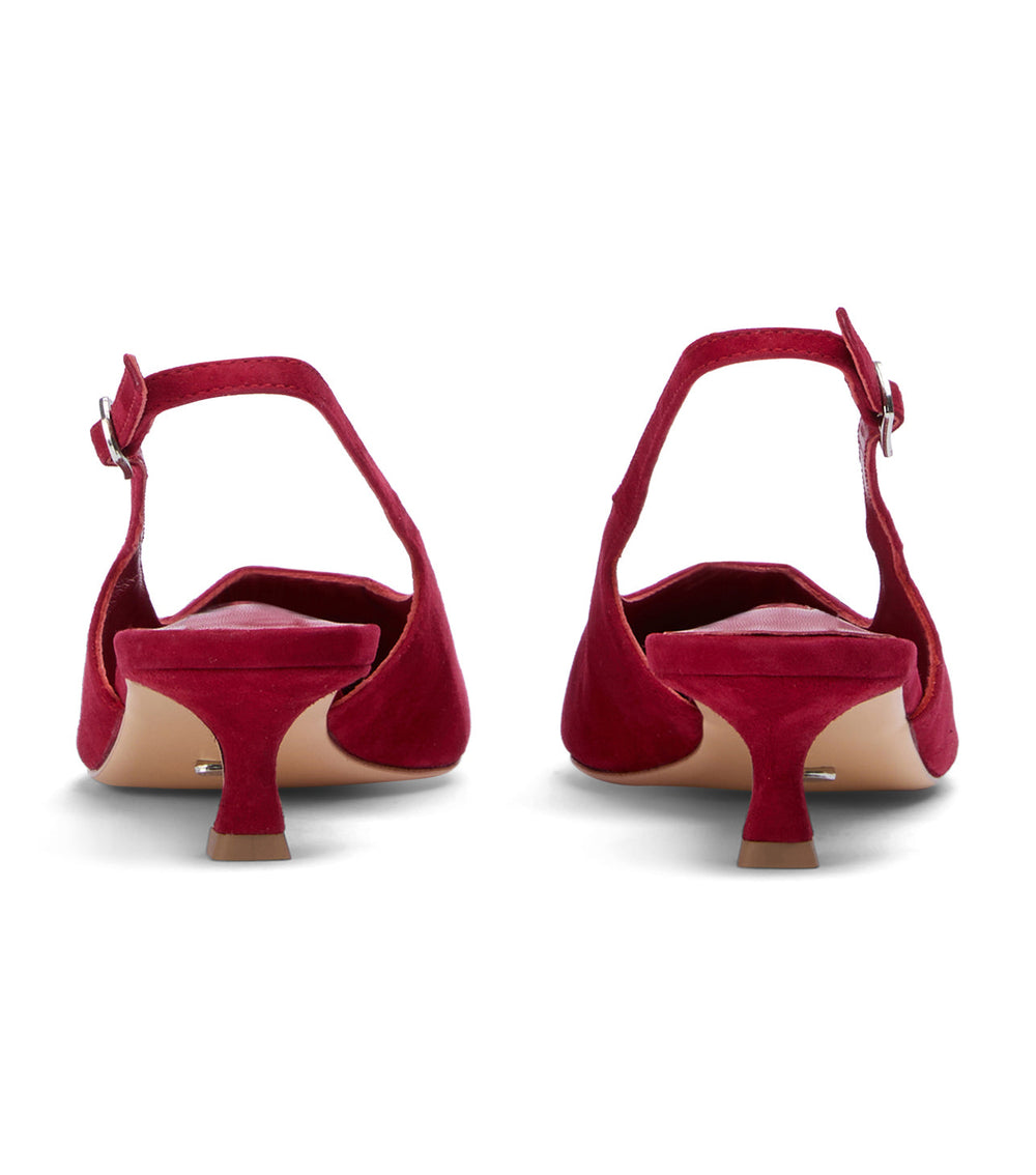 Crush Scarlet Suede - Tony Bianco Online