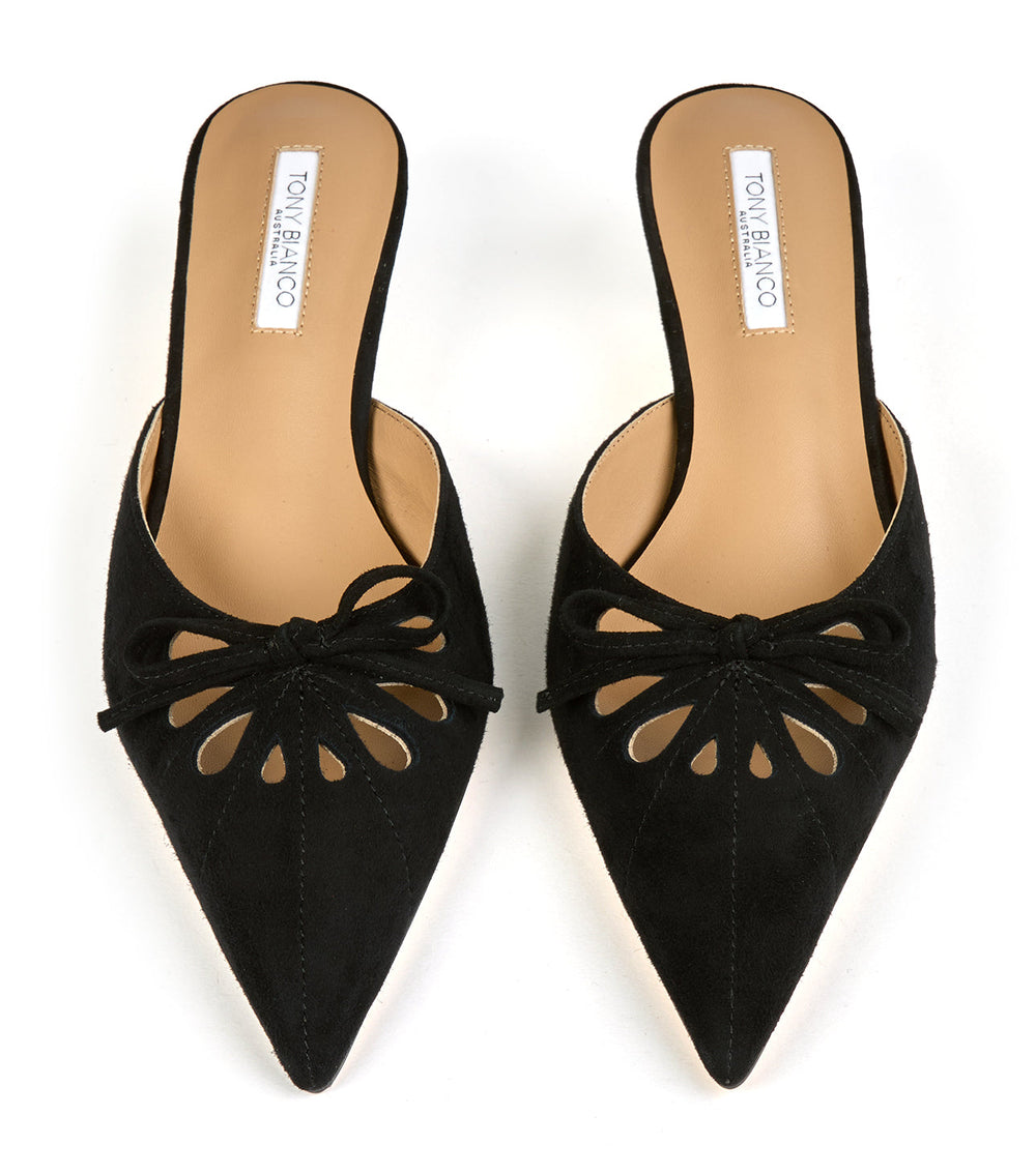 Cammie Black Suede - Tony Bianco US